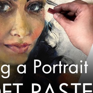 Soft Pastel Portrait Drawing Demo
