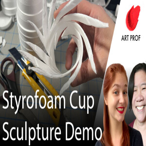 Styrofoam Cup Sculptures