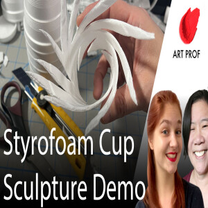 Styrofoam Cup Sculptures
