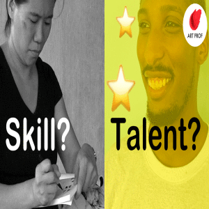 Is Drawing a Matter of Talent or Skill?
