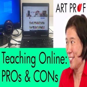 Teaching Art Online: Pros & Cons