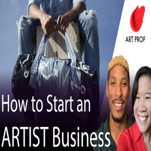 How to Start an ARTIST BUSINESS: Upcycle Fashion & Industrial Design