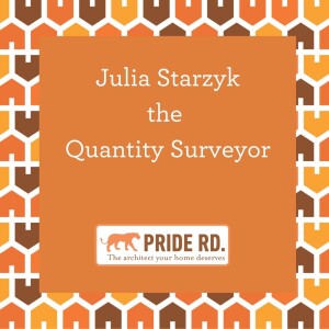 Julia Starzyk the Quantity Surveyor