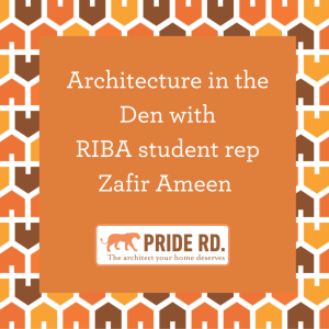 Zafir Ameen, RIBA student representative