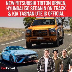 2024 Mitsubishi Triton driven, 2025 Kia Tasman Ute is coming to Australia! | The CarExpert Podcast