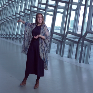 Harpa with Ingibjörg Fríða Helgadóttir