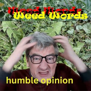 Weed Words: In my humble opinion