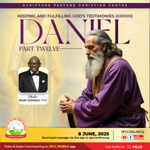 Keeping & Fulfilling God’s Testimonies - Daniel (27)