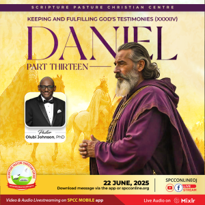 Keeping & Fulfilling God’s Testimonies - Daniel (28)