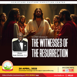 EASTER MESSAGE: The Witnesses of the Resurrection (3)