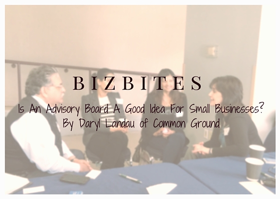 Is An Advisory Board A Good Idea For Small Businesses?