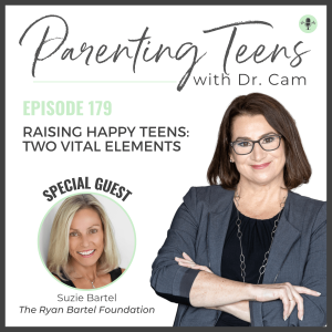 Raising Happy Teens: The Two Vital Elements with Suzie Bartel