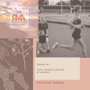 The RMA Podcast. Episode 37. Value, purpose & pursuit of your best. With Eloise Wellings.