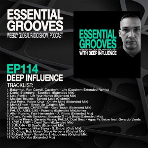 ESSENTIAL GROOVES WITH DEEP INFLUENCE EP114