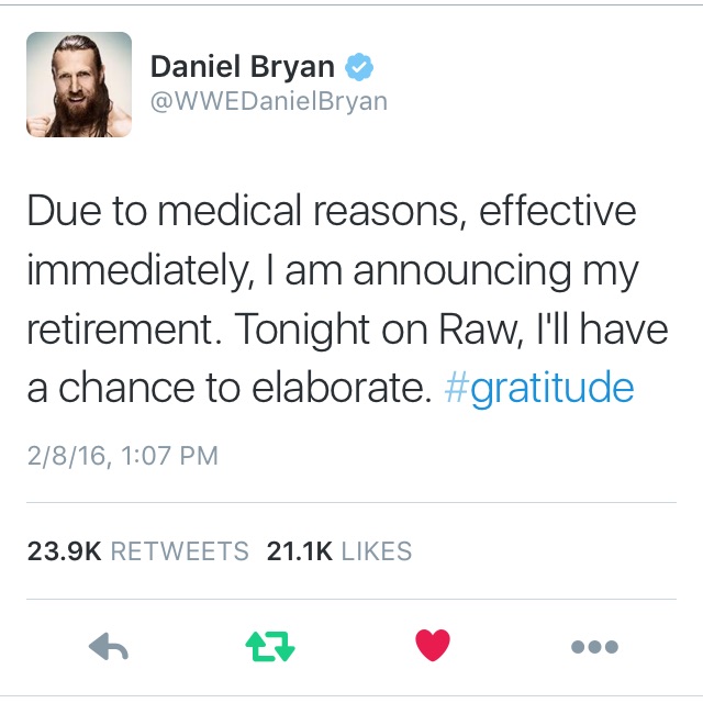 Daniel Bryan's retirement Finn balor injury Bayley and much more raw pre show