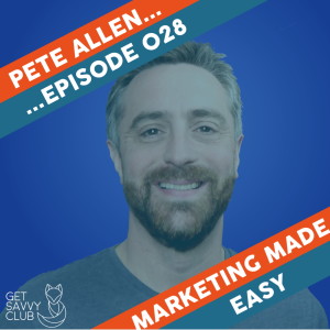 #028: Carrot Crunching B*stard... & who moved my cheese..?! with Pete Allen