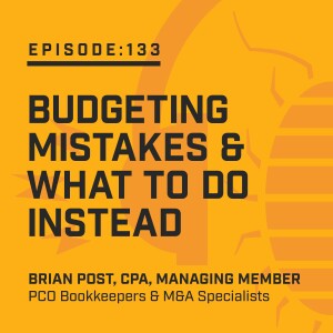 Episode 133:  Budgeting Mistakes & What to Do Instead