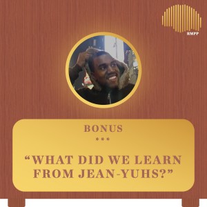 Bonus - What did we learn from jean-yuhs?