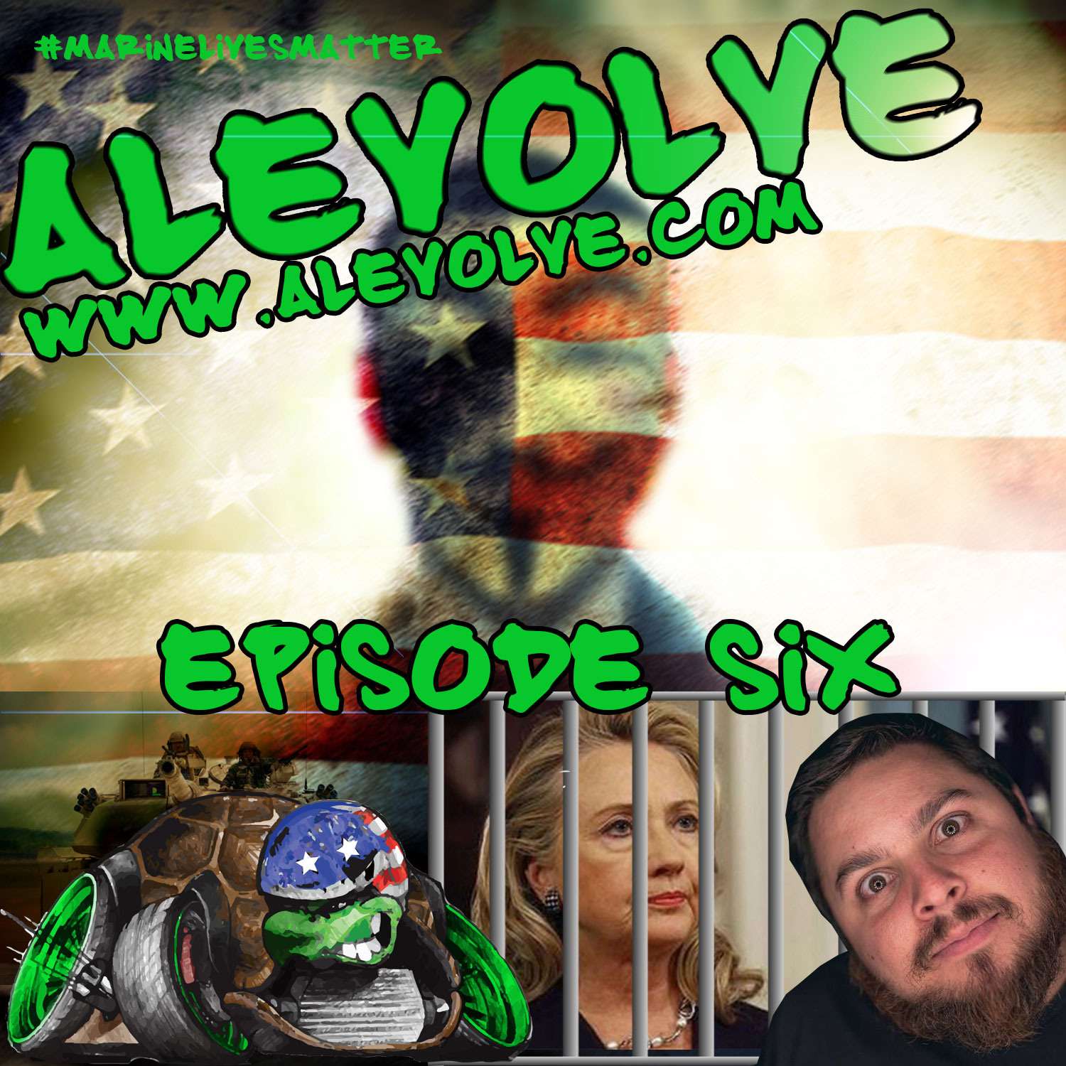 ALEVOLVE RADIO! Episode 6 - #Marinelivesmatter, MEMETASTIC, Anonymous, Hillary4Prison, Hate today