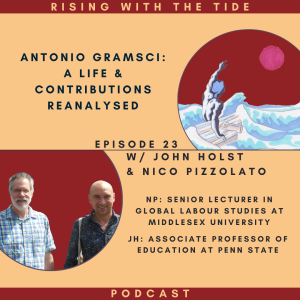 Antonio Grasmci: A Life and Contributions Reanalysed with John Holst & Nico Pizzolato - Episode 23