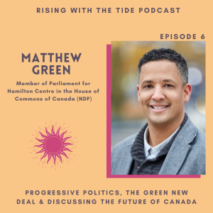 Progressive Politics, The Green New Deal & Discussing the Future of Canada with Matthew Green MP - Episode 6