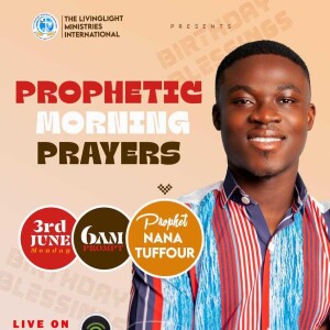 3rd June Prophetic Prayers