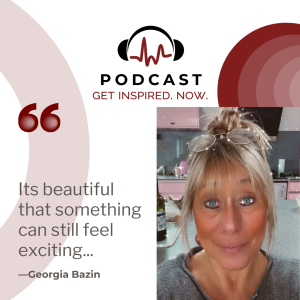 Georgia Bazin: “Its beautiful that something can still feel exciting without having something on it”