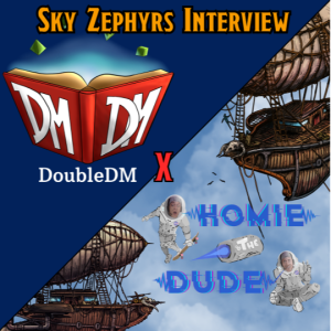 Airship Combat #5e Interview #bts with Devs - Double DM Podcast 2