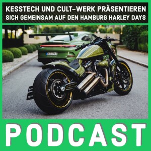 KessTech und Cult-Werk präsentieren sich gemeinsam auf den Hamburg Harley Days 2023 (AI)