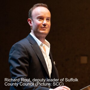 Interview with Richard Rout, deputy leader of Suffolk County Council, after yesterday’s meeting (November 7)