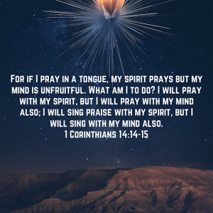 Praying in the Spirit