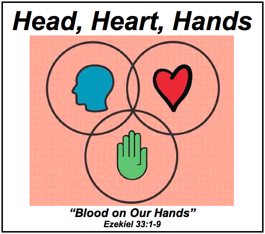 Head, Heart, Hands Series Message 10 - ”Blood on Our Hands”