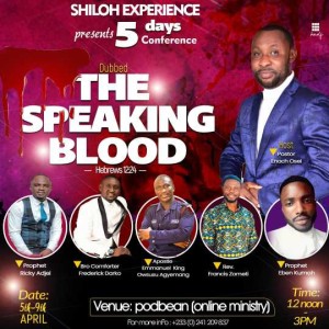 Tefillah hour... The speaking blood midnight session
