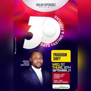 Paradigm Shift day 8... Time with Prophet Adom