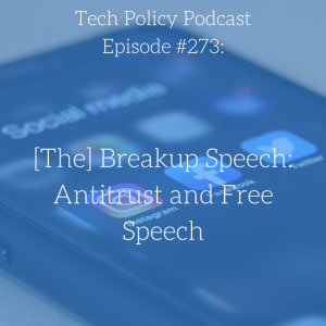 #273: [The] Breakup Speech: Antitrust and Free Speech