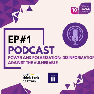 Power and Polarisation: Disinformation Against the Vulnerable (episode 1)