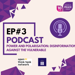 Power and Polarisation: Disinformation Against the Vulnerable (episode 3)