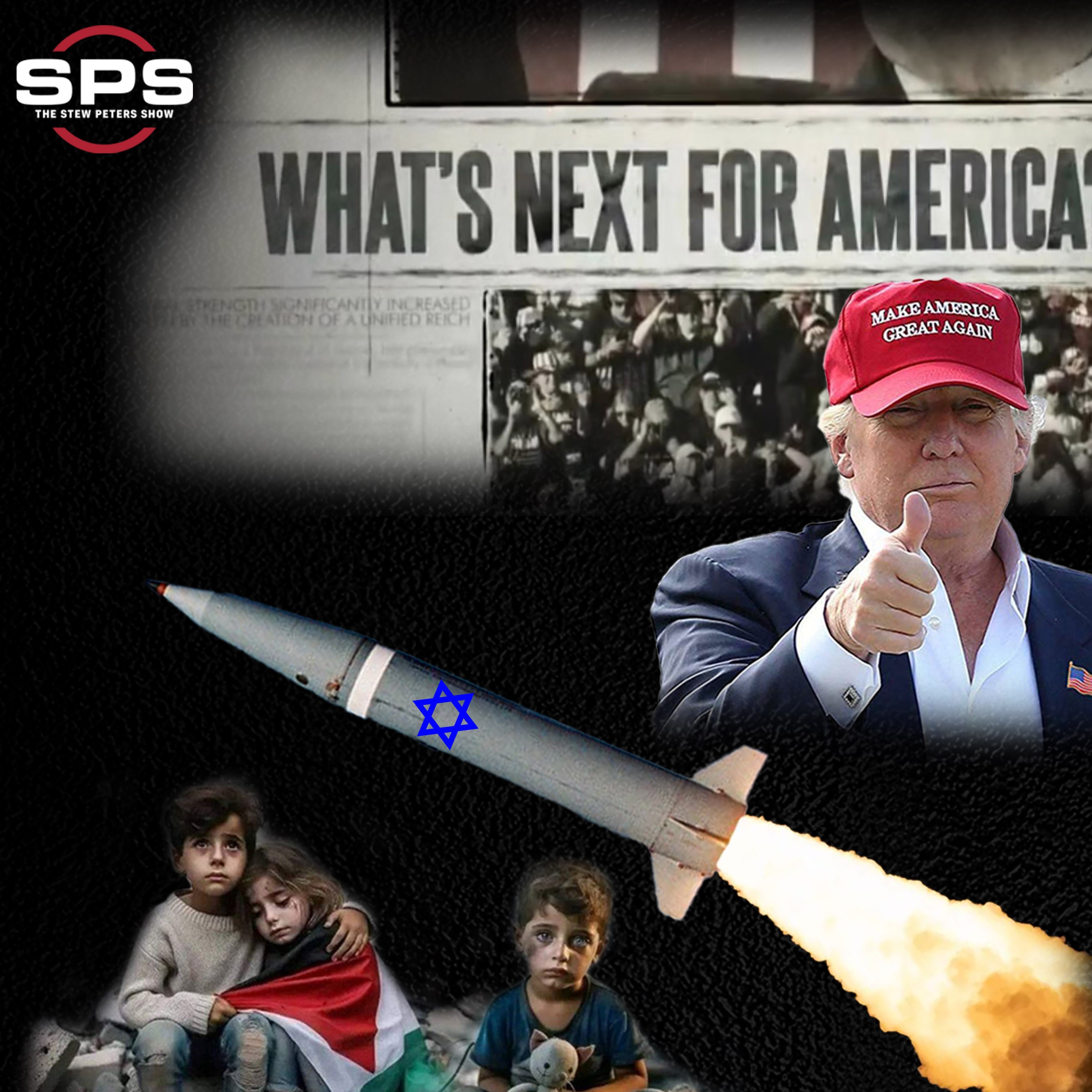Americans REJECT Israel's GENOCIDE, Media Uses "REICH" Campaign Video & Pushes Trump Nazi HOAX