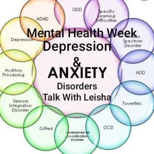 Mental Health Week..Depression and Anxiety Disorders With Leisha Lashes AKA LeLe 