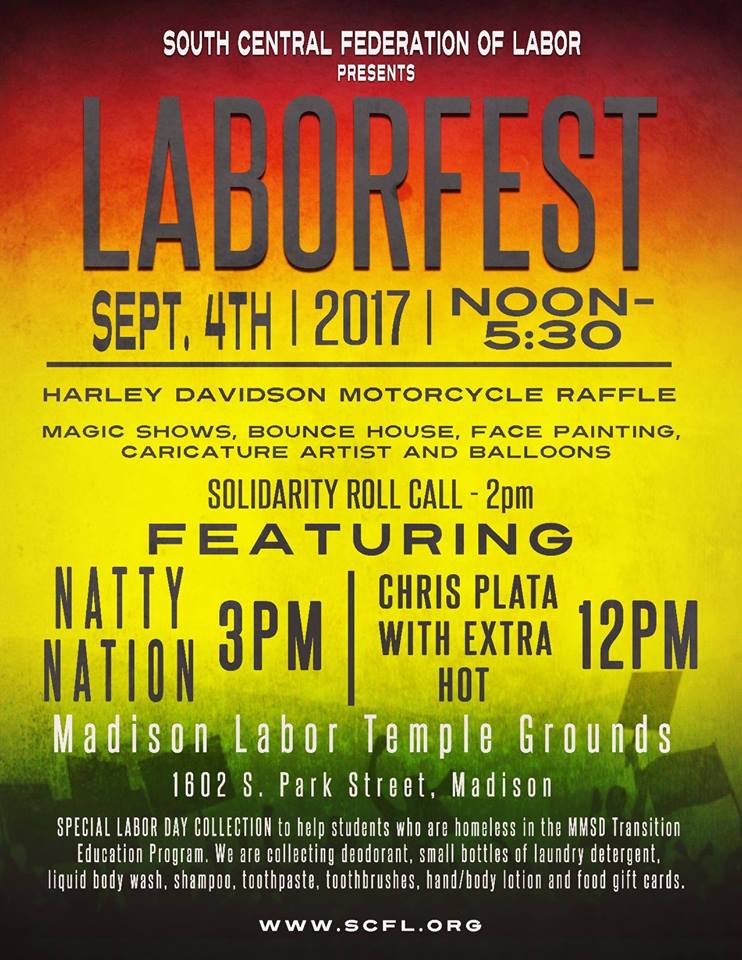 See you at LaborFest 