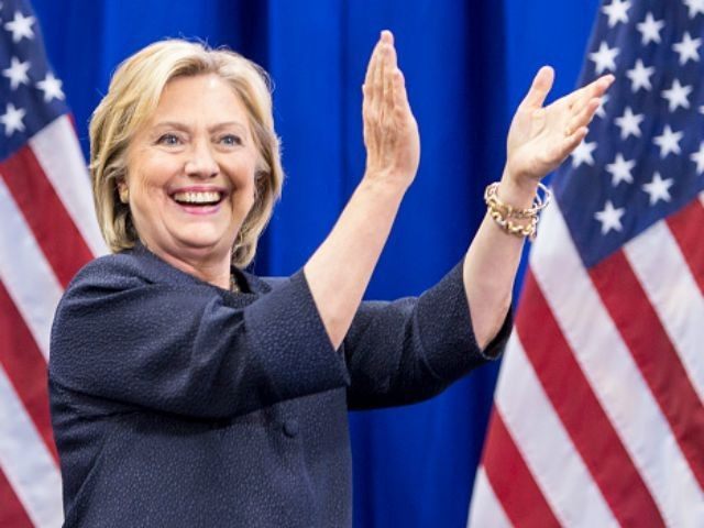 Hillary Says Vote for Her Because She's A Democrat