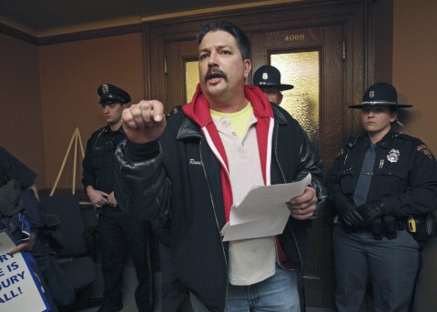 Randy Bryce taking on the shame of Janesville, Paul Ryan