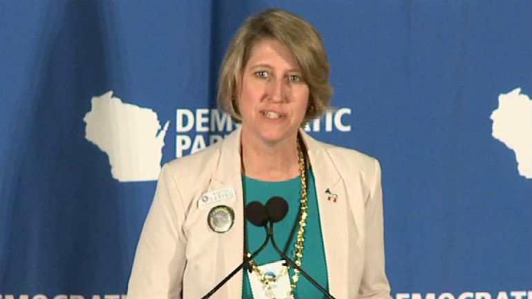 Chair of the Democratic Party of Wisconsin Martha Laning