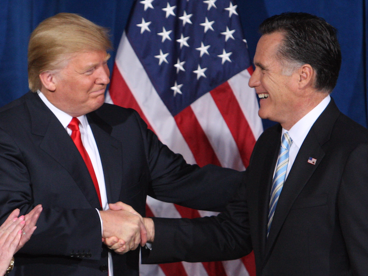 Mittens Romney vs. Small Hands Trump