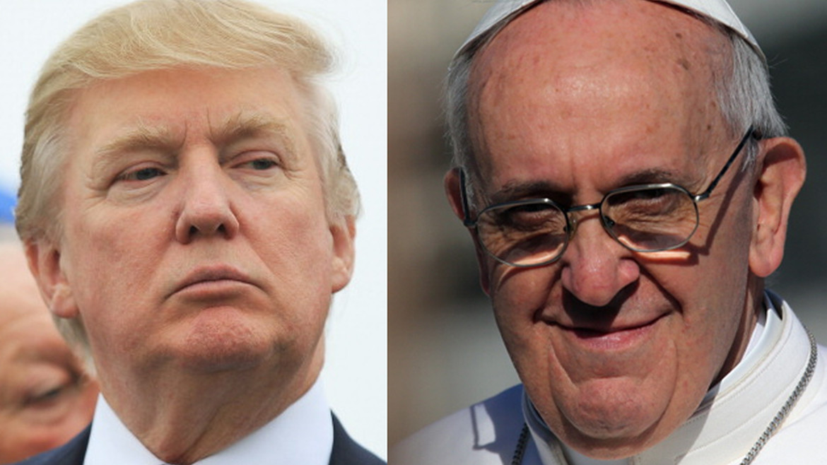 John Nichols: Trump vs. the Pope