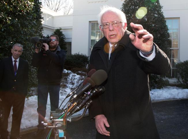 Bernie's Visit to the White House