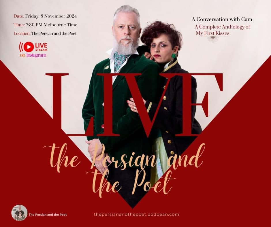 The Persian and The Poet 2 26… Book Launch + 5 poems + a chat about creative processes