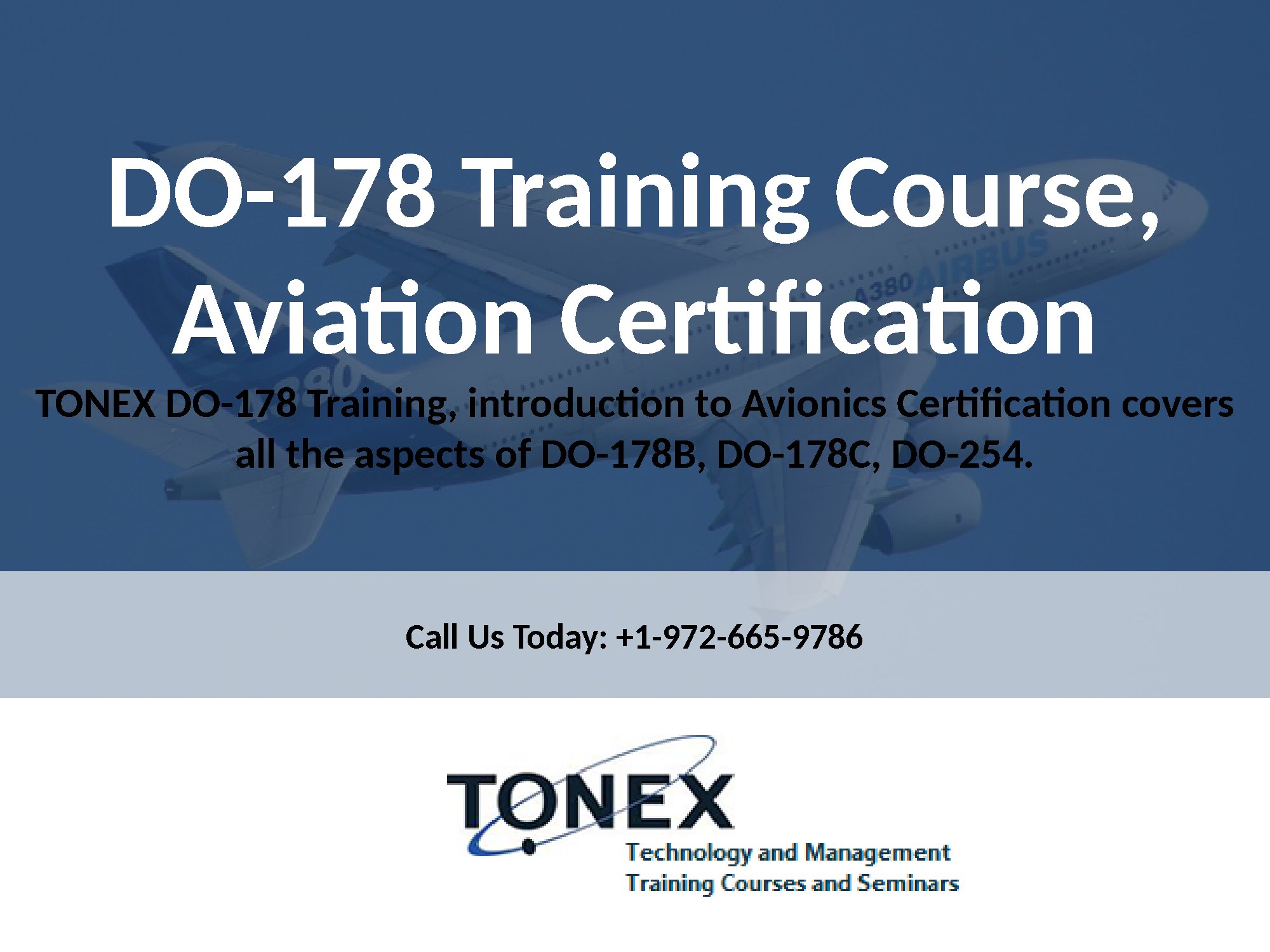 DO-178 Training Course, Aviation Certification