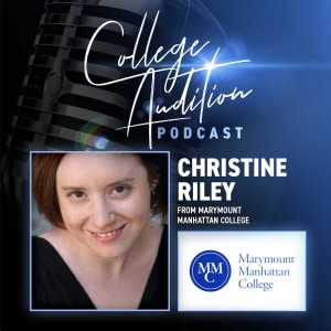 Marymount Manhattan College with Christine Riley