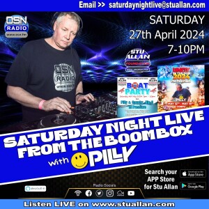 Saturday Night Live from the Boombox with Pilly 27-04-2024